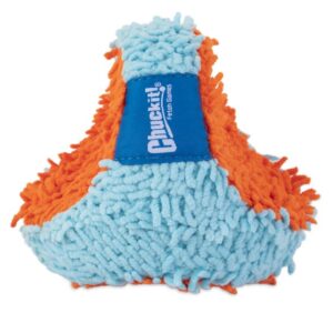 Chuckit! Indoor Tumbler Chenille Fabric Fetch Games Dog Toy, 6.5"