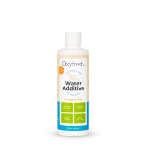Oxyfresh Dental Cat Water Additive, Easy Solution for Fresh Breath & Teeth Cleaning, 8 fl. oz.