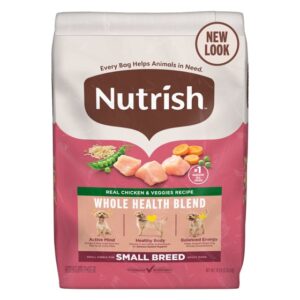 Nutrish Small Breed Real Chicken & Veggies Recipe, 14 lb. Bag